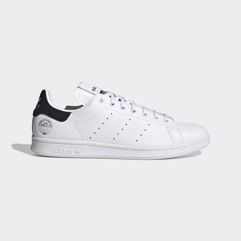 Adidas Women's Stan Smith Originals Shoes White/Black Ireland FV4081